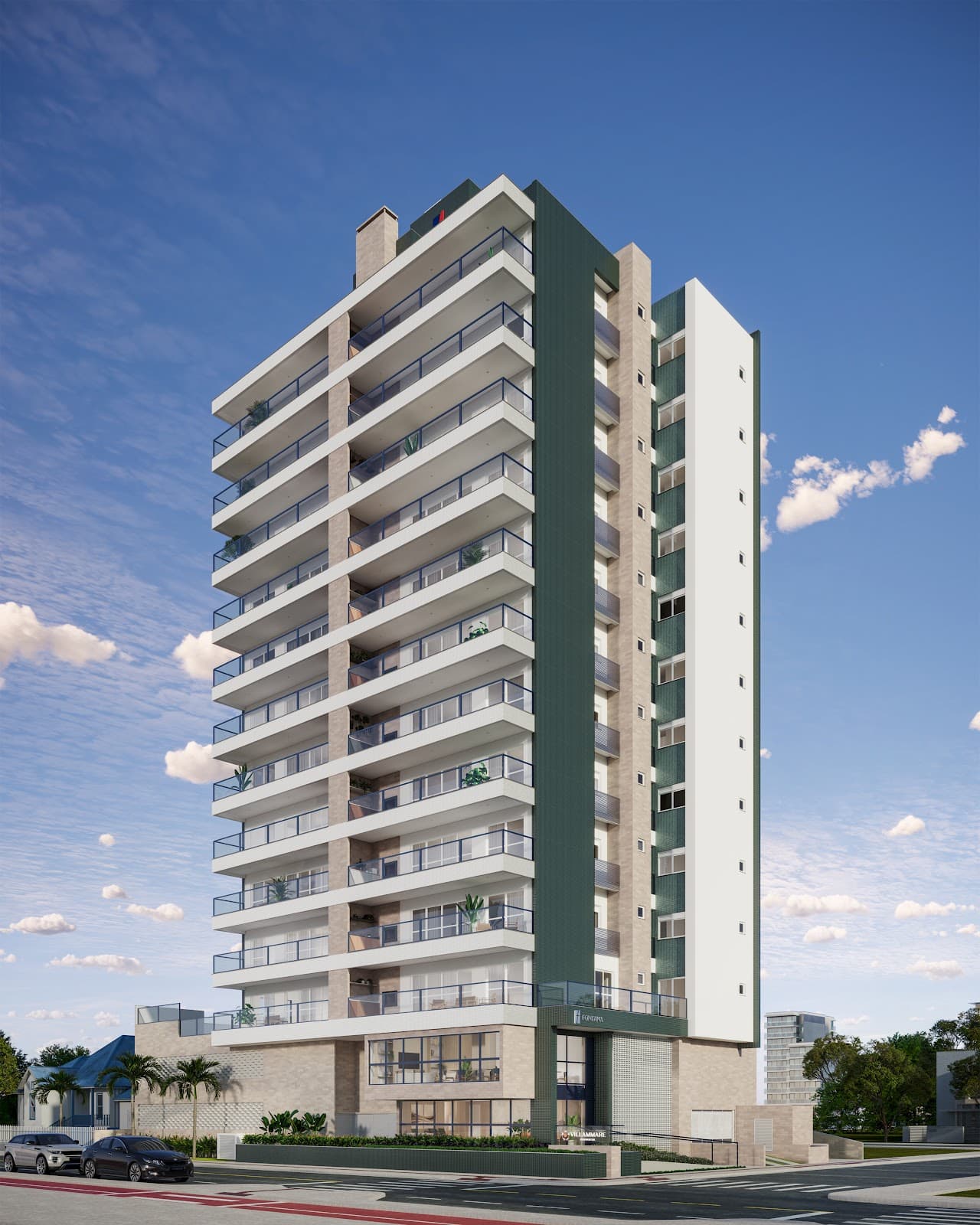 Fachada Angular Villammare Balneario Rincao