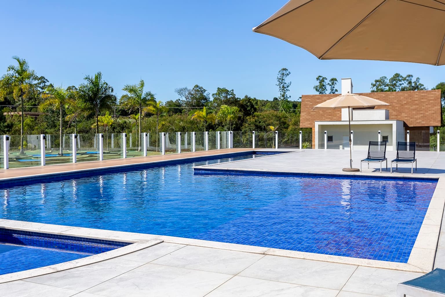 área da piscina Villaggio Verde