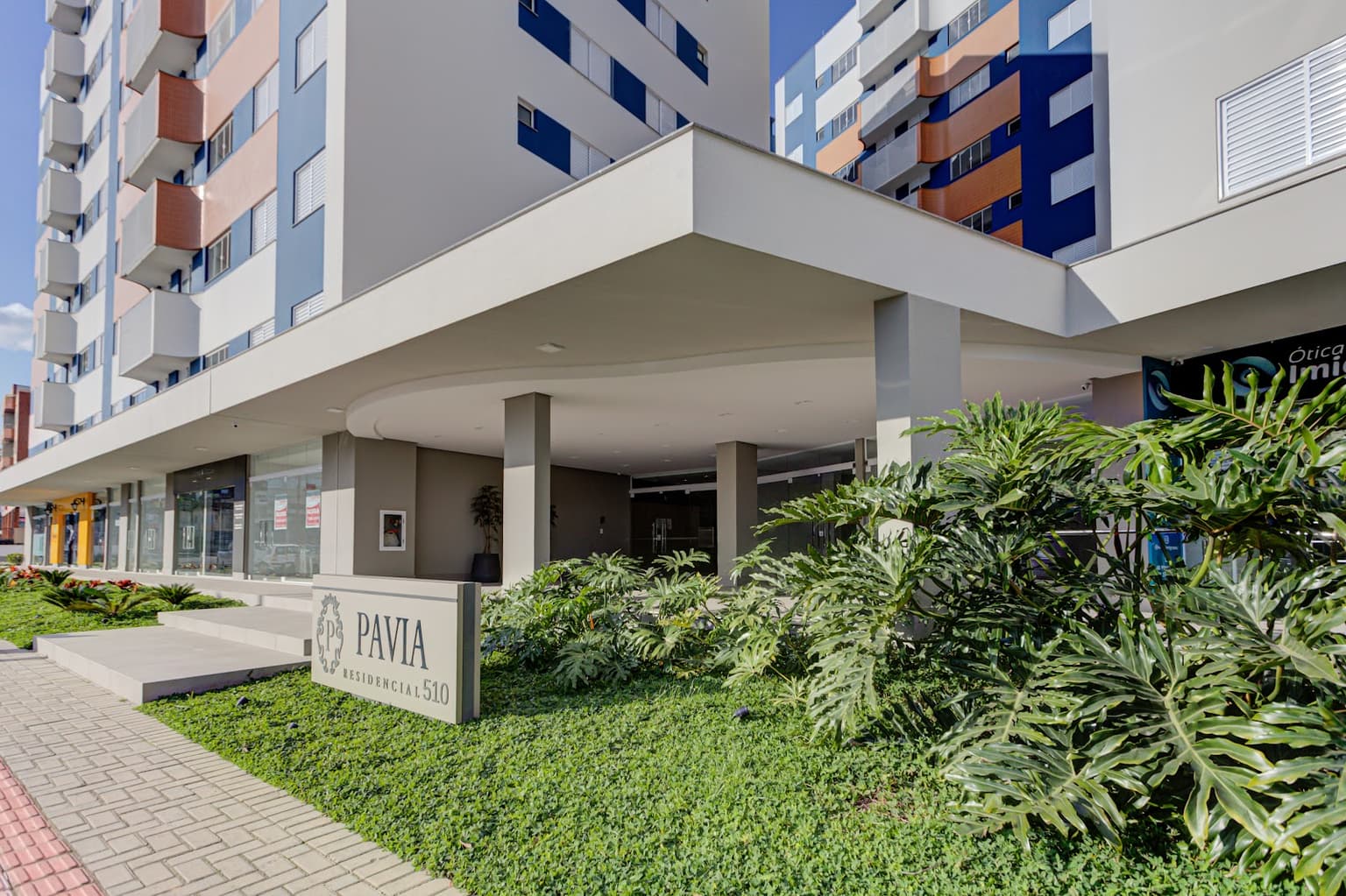 Fachada Pavia Residencial