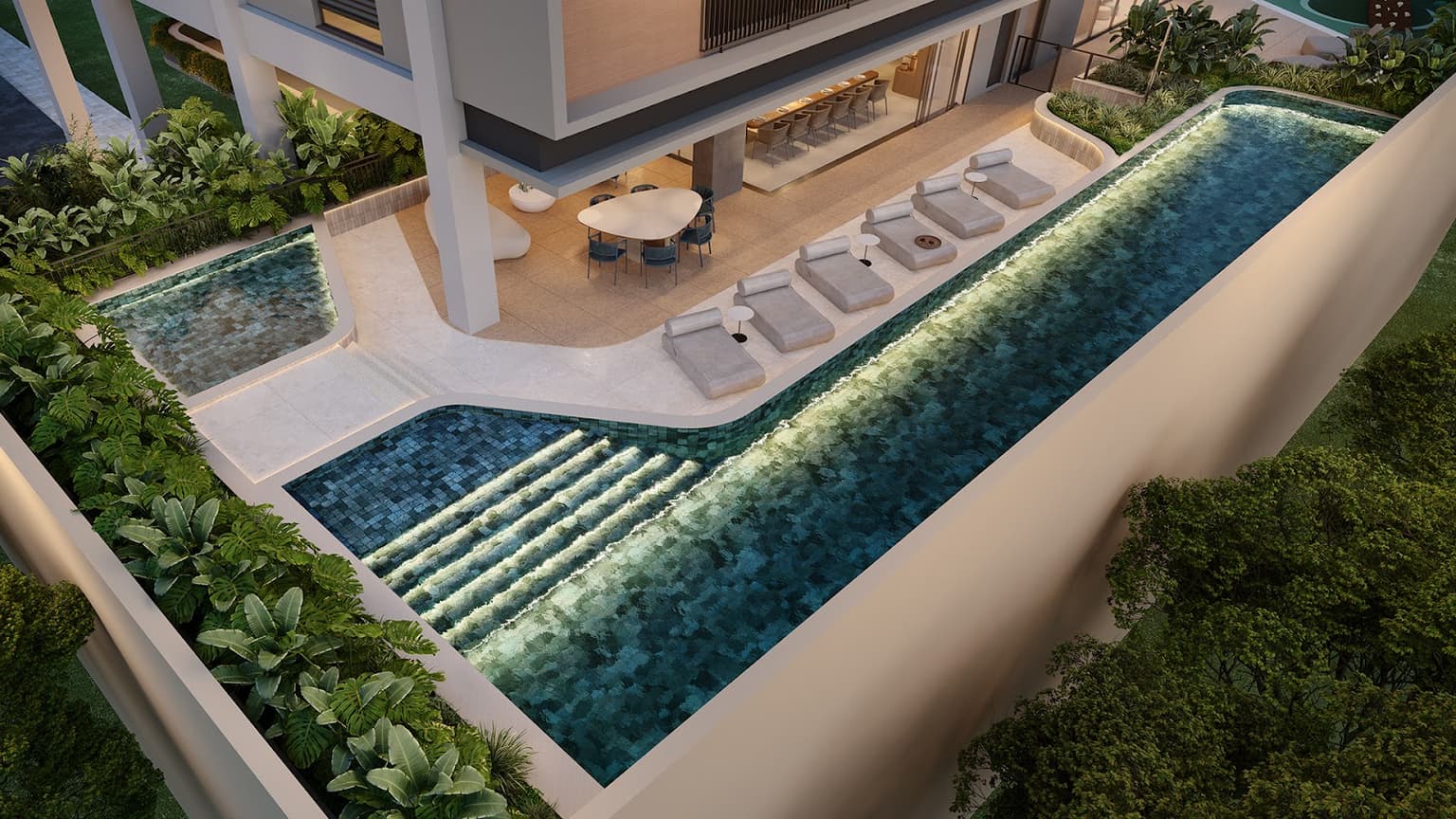Lavis — piscina perspectiva