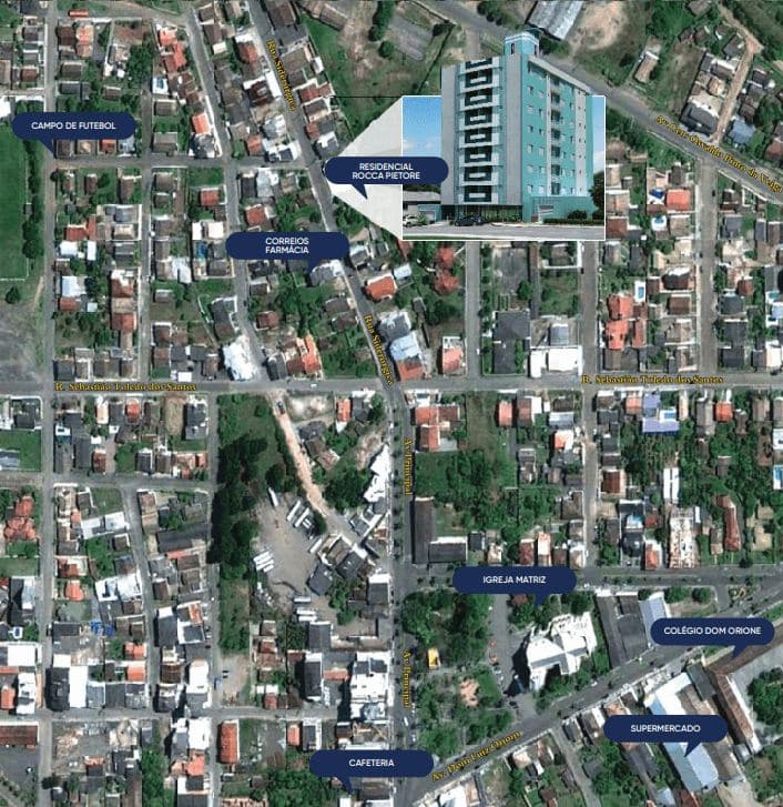 Rocca Pietore Residencial, em Siderópolis/SC