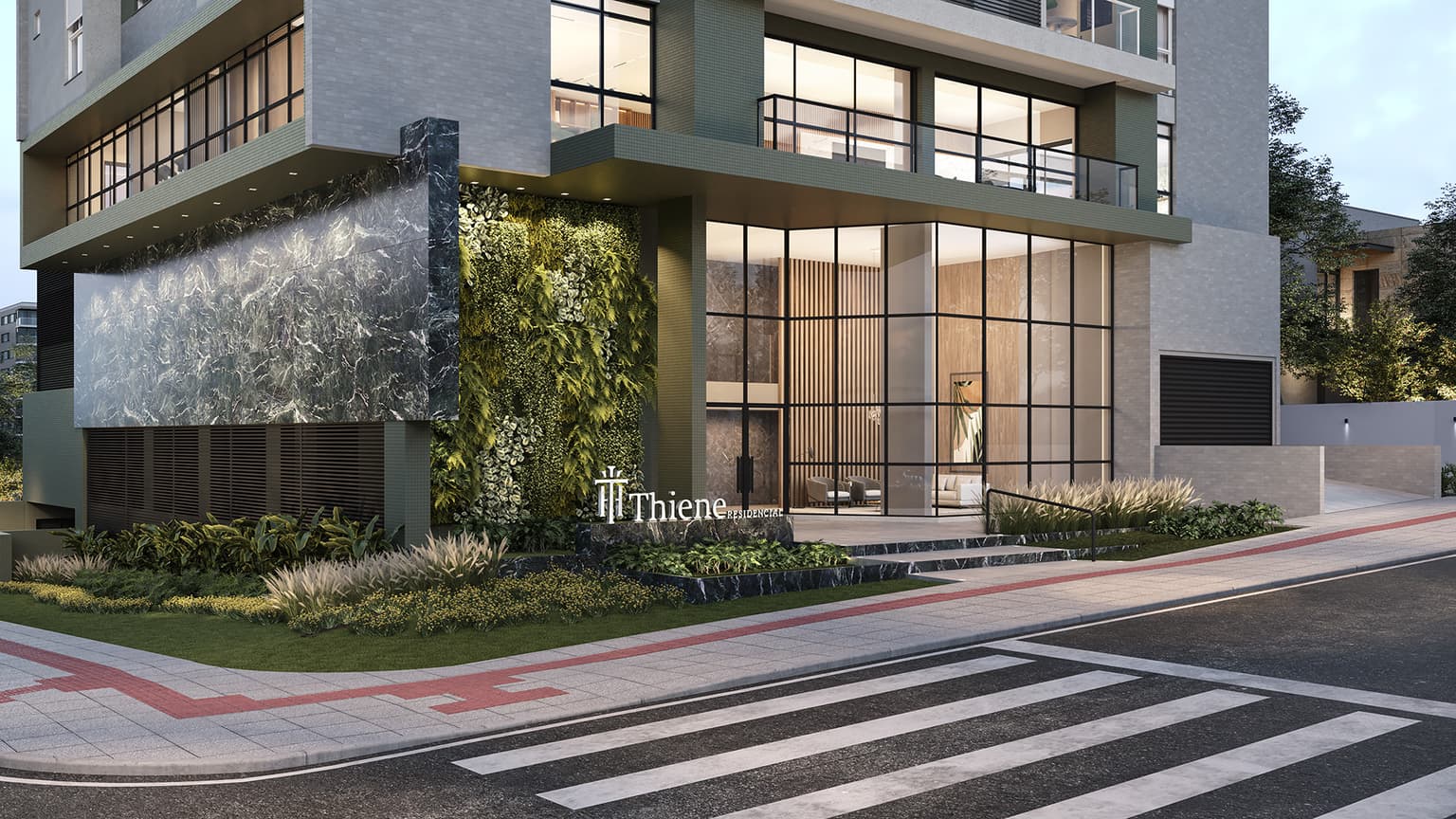 Fachada Thiene Residencial — Criciúma/SC