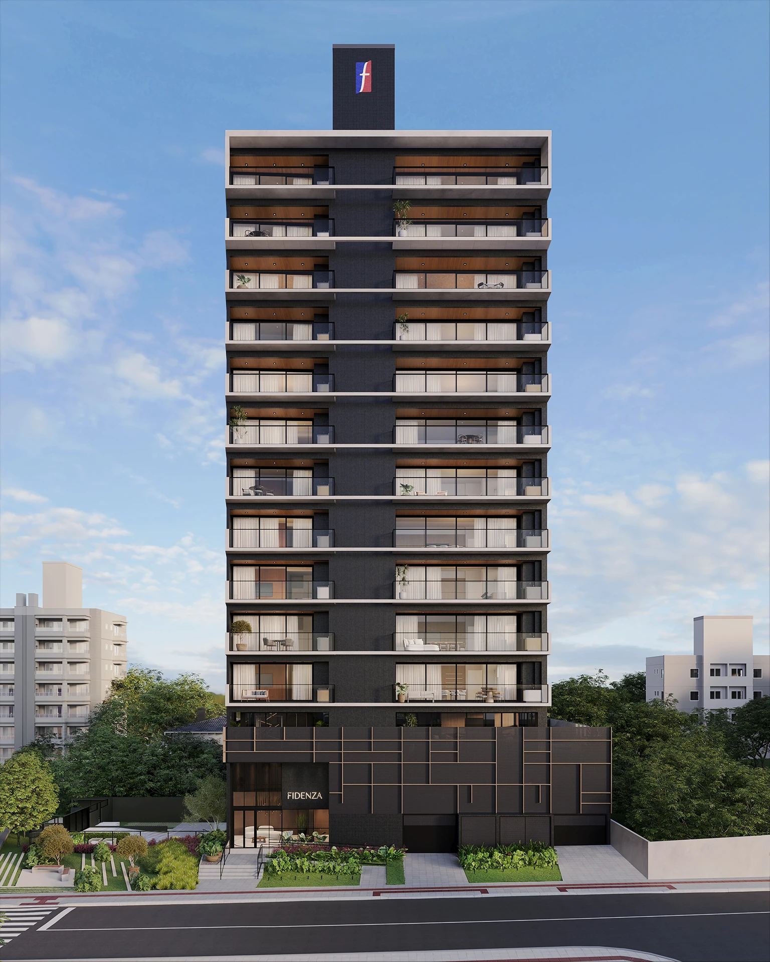 Imagem oficial do empreendimento Fidenza Residencial