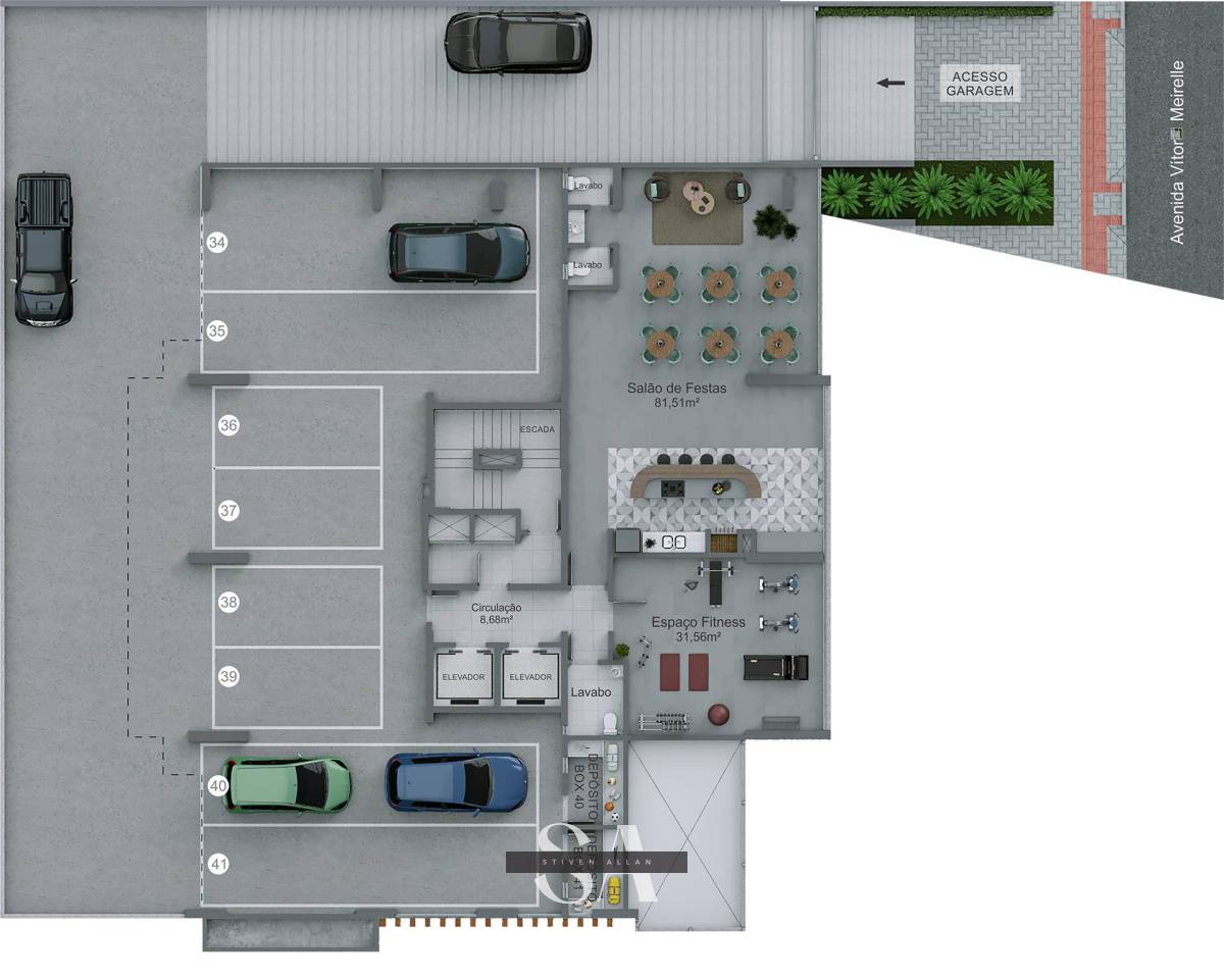 Apartamento à venda com 3 quartos, 99m² - Foto 10